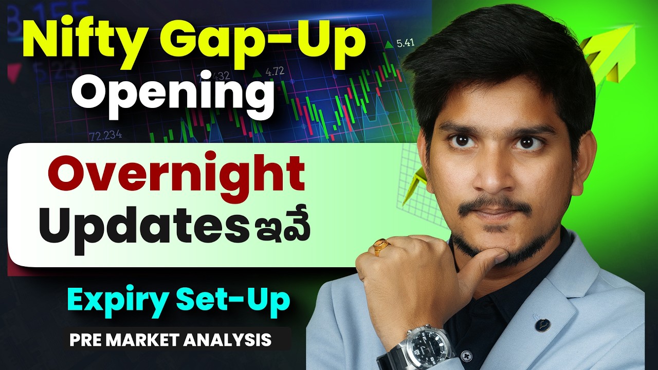War Updates, Banking News & Nifty Gap-Up | Expiry Setup, Gold-Silver Outlook & Stocks to Watch |