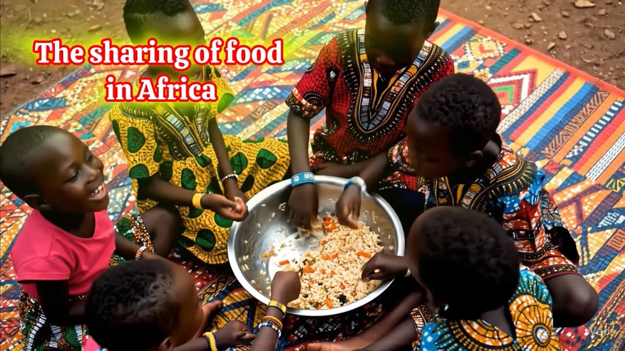 African sharing food tradition / food around the world