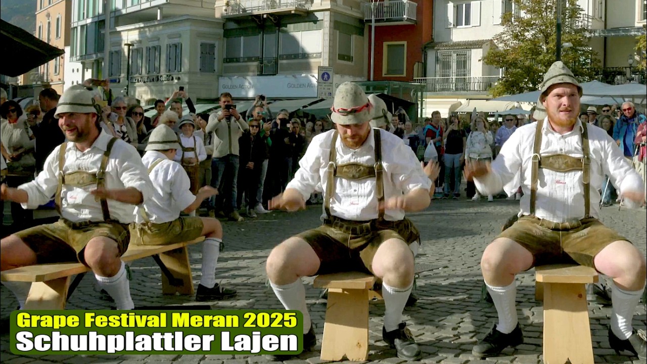 🍇 2025 - Фестиваль винограда Schuhplattler Lajen Merano - Festa dell'Uva di Merano - Фестиваль ви...