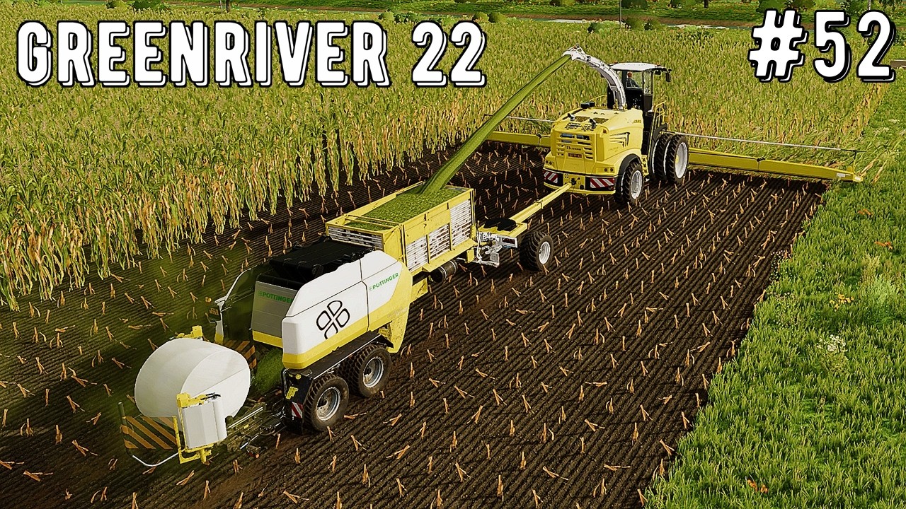 farming Simulator 22 fs22 timelapse Ep # 52 GreenRiver 22   fs22 Mods