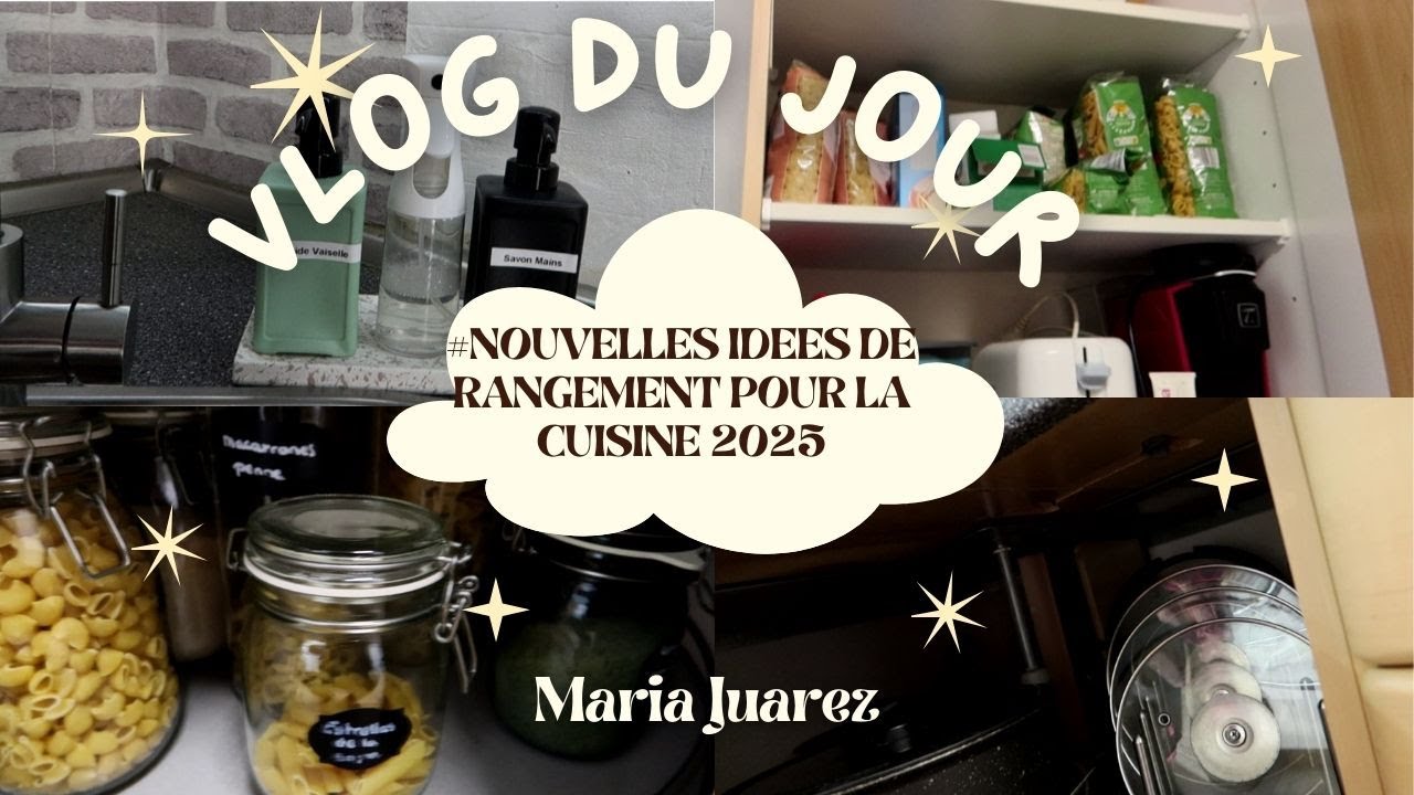 Nouvelles idées de rangement dans la cuisine 2025