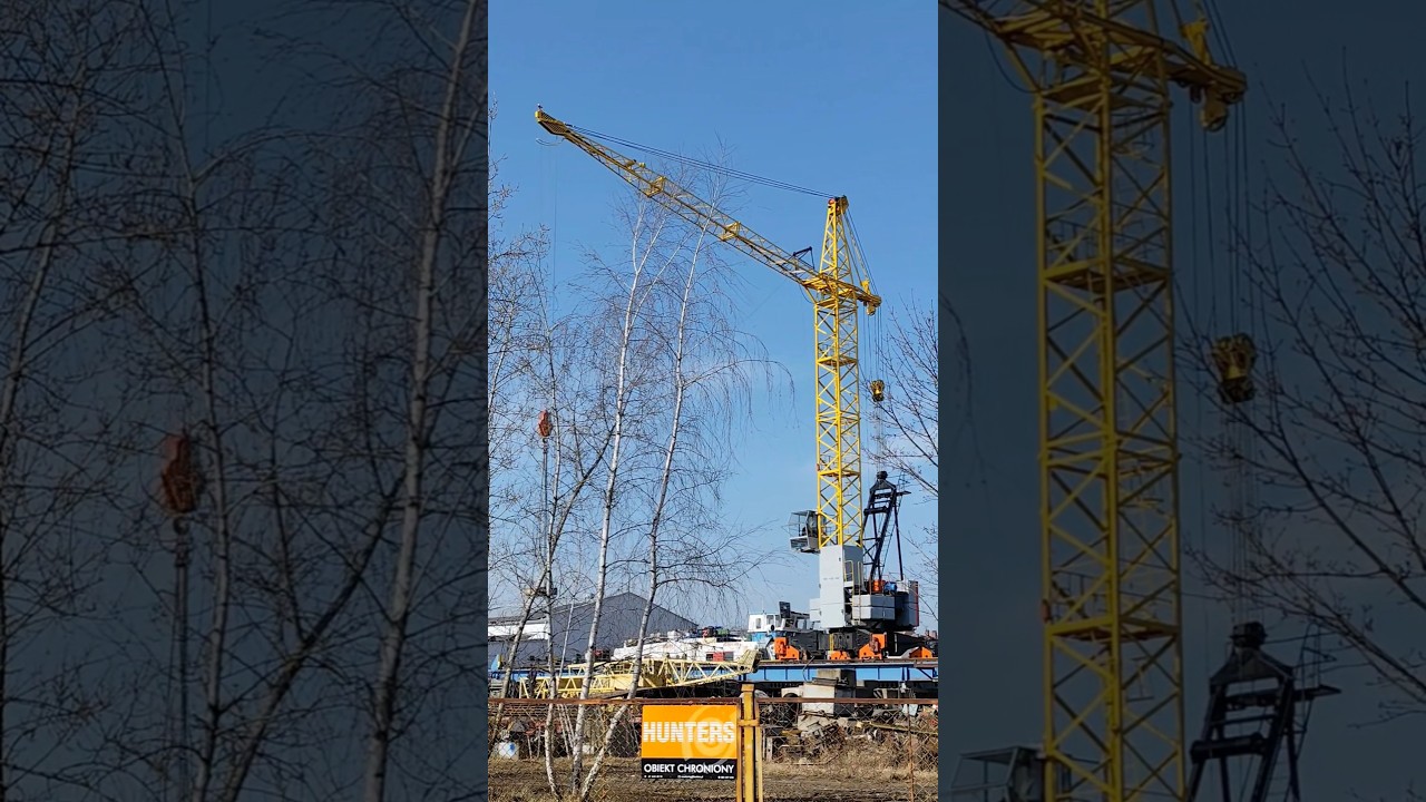 Crane Poland. Jedyny taki i najpiękniejszy w Polsce ŻB 75/100 w Nowa S&oacute;l. Wciąż pracujący