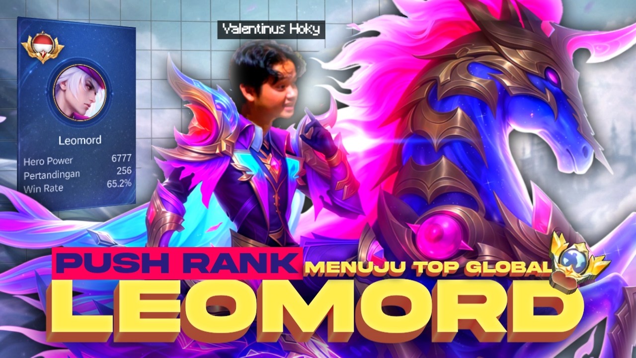 🔴 MATLAM PUSH RANK PAGI W OTW TOP GLOBAL 1 LEOMORD KEBUMEN RAYA !!! ( Mobile Legends Indonesia )