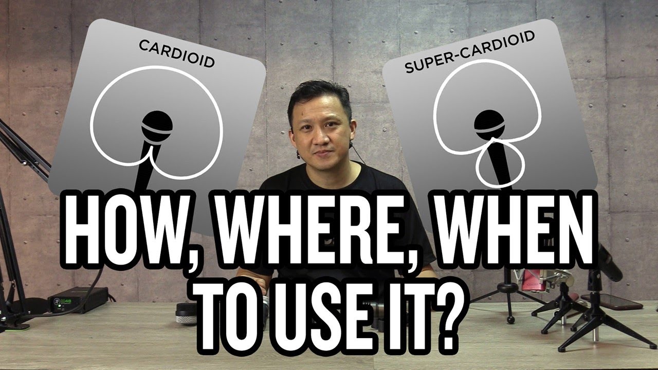Cardioid and Super-cardioid Microphones