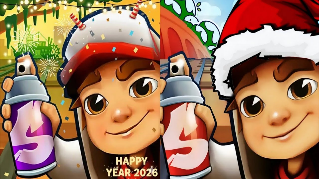 Subway Surfers New Year Special 🎊 : New Orleans 2024 🆚 Classic Holiday ☃️🎁 Map Comparison 