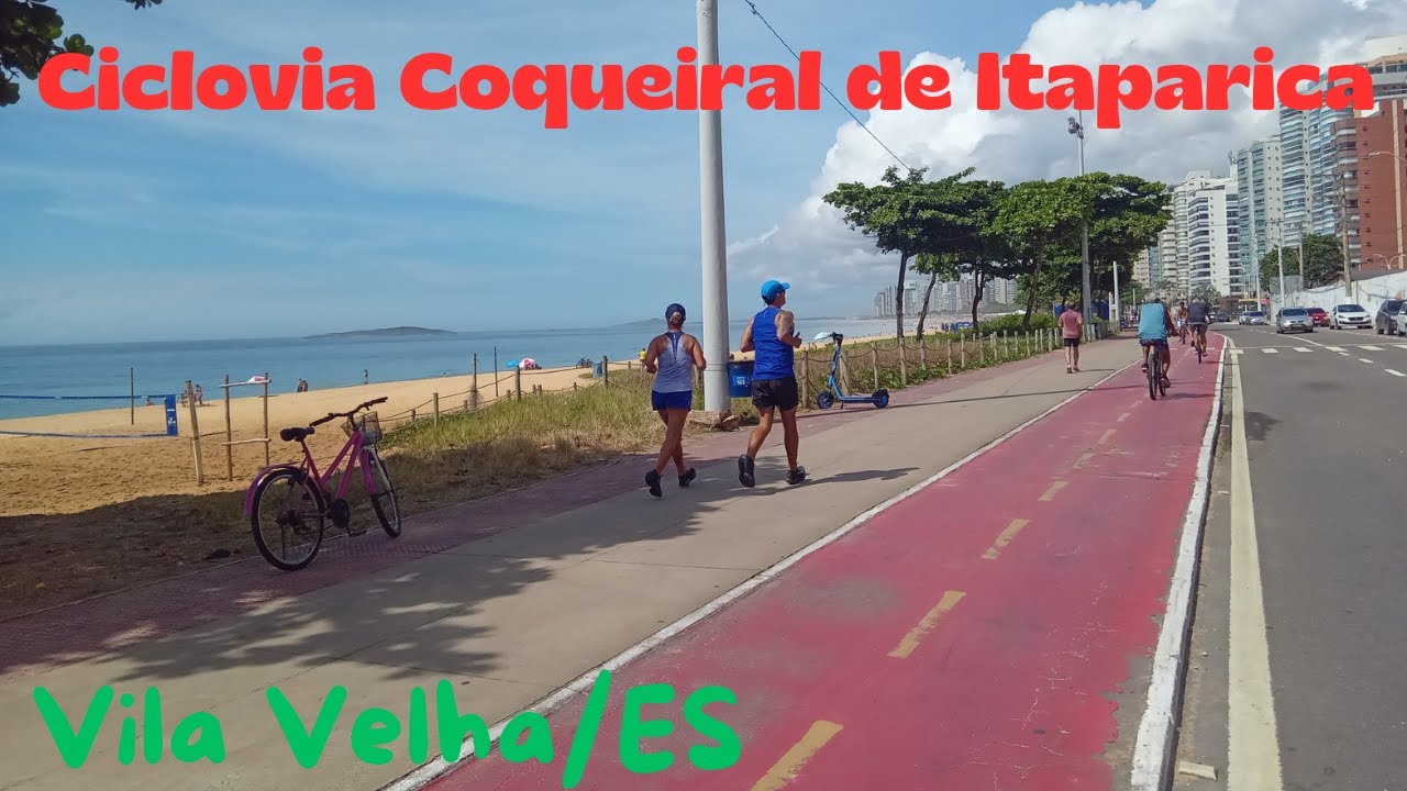 Ciclovia da Praia de Coqueiral de Itaparica - Vila Velha - ES