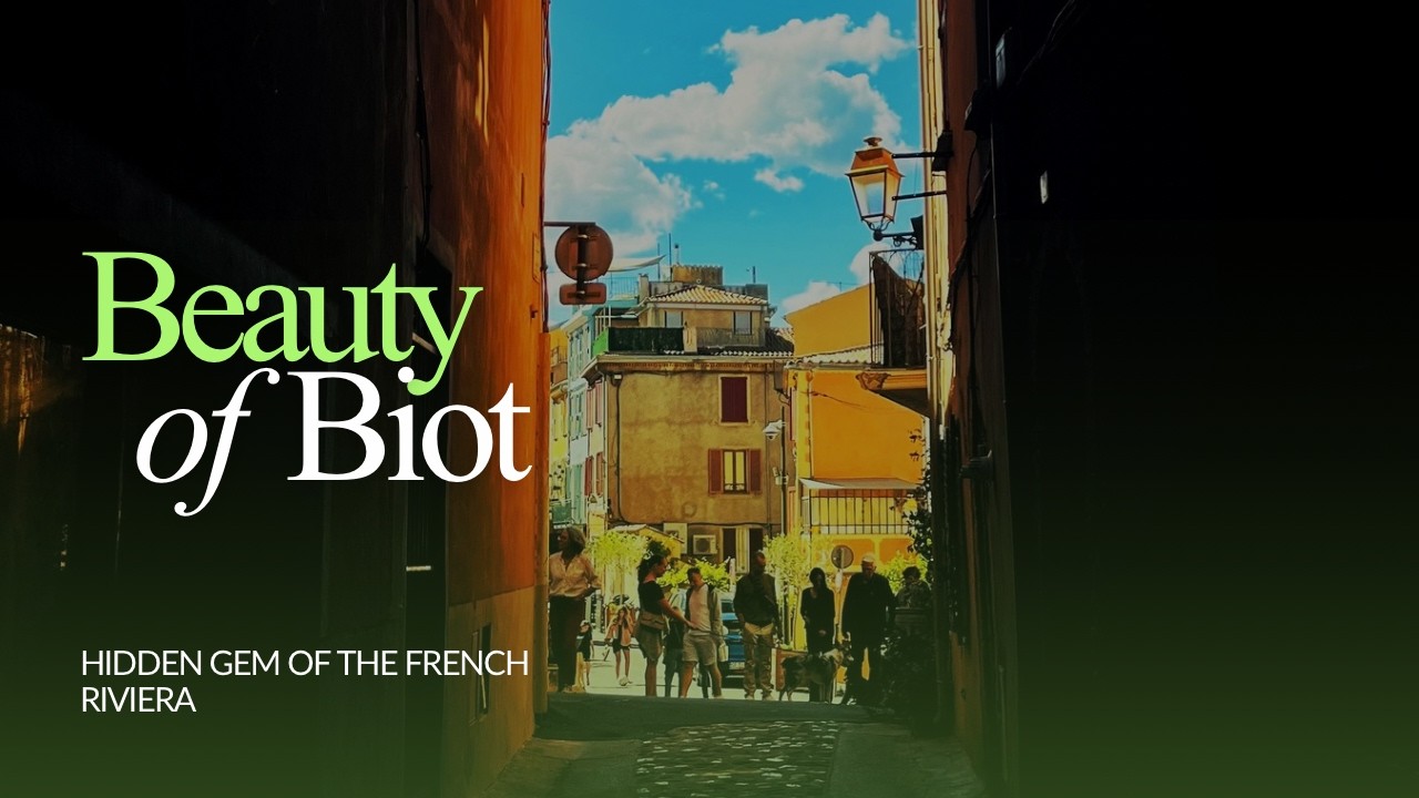 Walking Through the Beautiful Village of Biot 🇫🇷