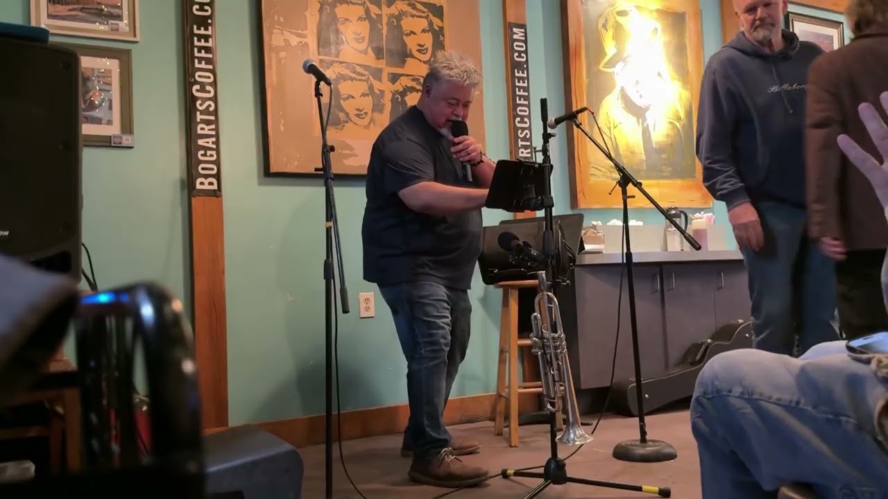 My Funny Valentine (Lorenz Hart cover)--BFrank at Bogart's Coffee open mic, Seal Beach CA