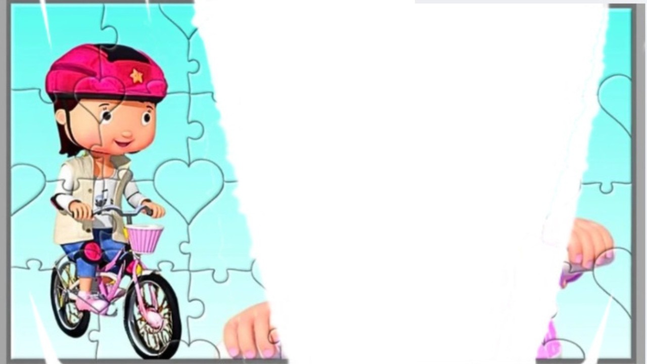 Ride a Bike | Puzzle | Nursery Rhymes | CoComelon feat Little Baby Bum