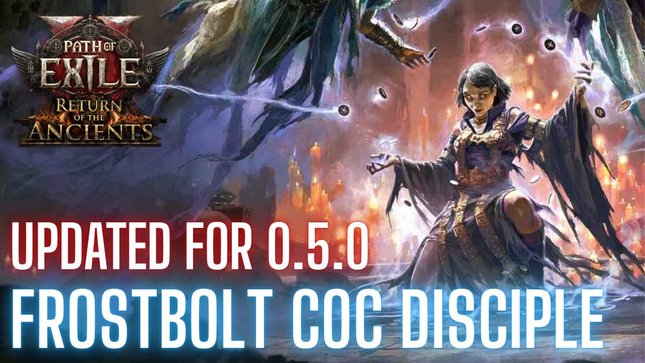 Обновленный гайд и демонстрация билда Cast on Crit Disciple | POE 0.5.0 Ancients