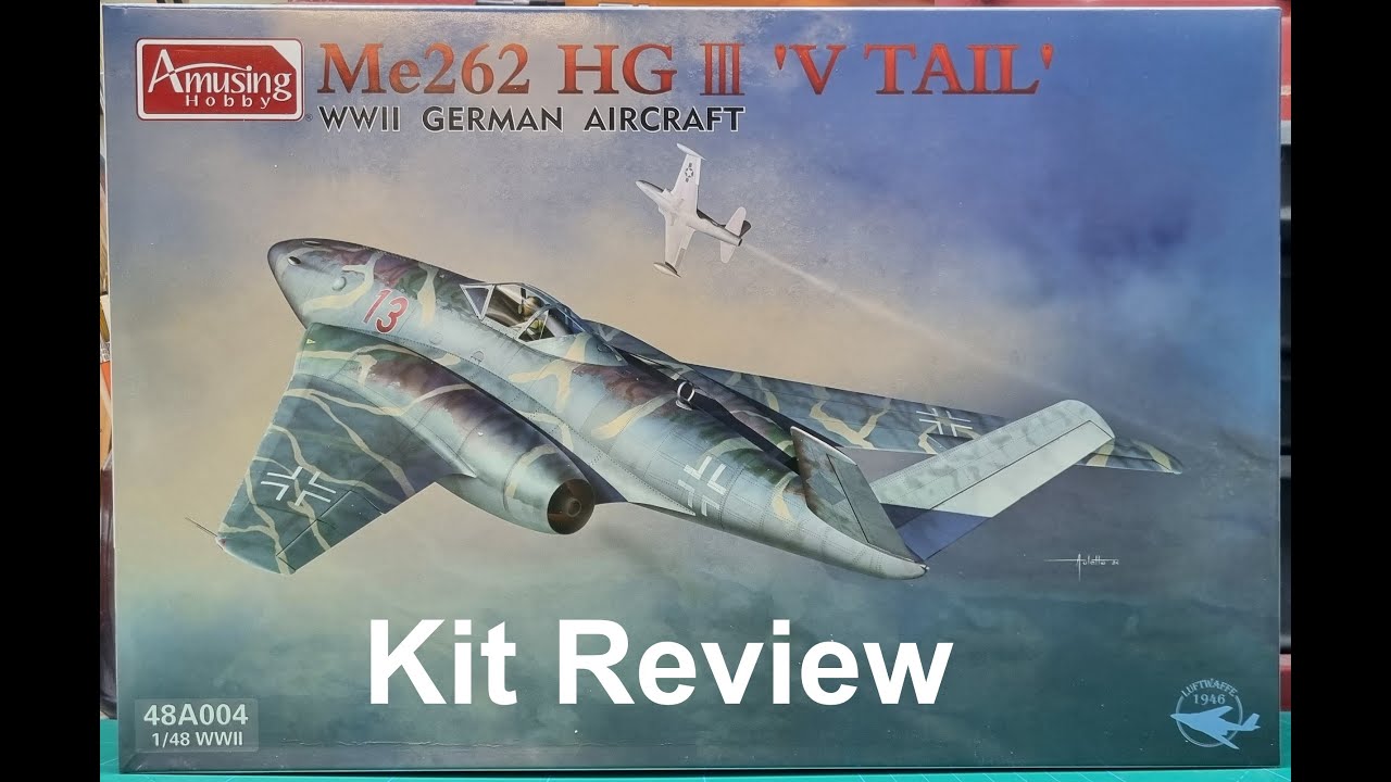 1/48 Amusing Hobby Me262 HG III 