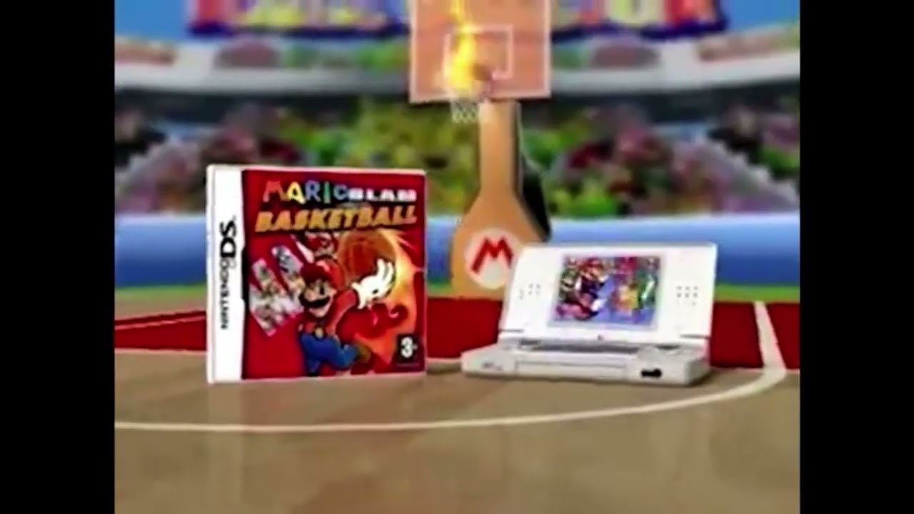 Mario Slam Basketball French Commercial