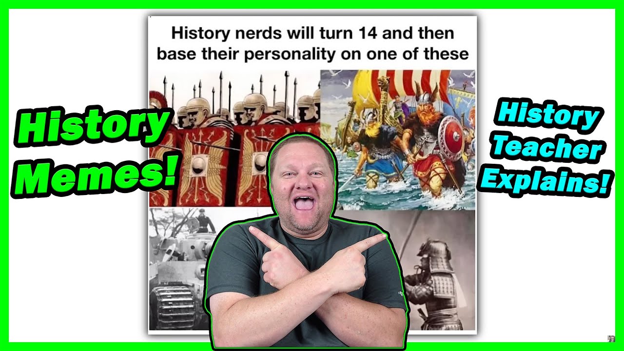 History Teacher Reacts to Funny History Memes!