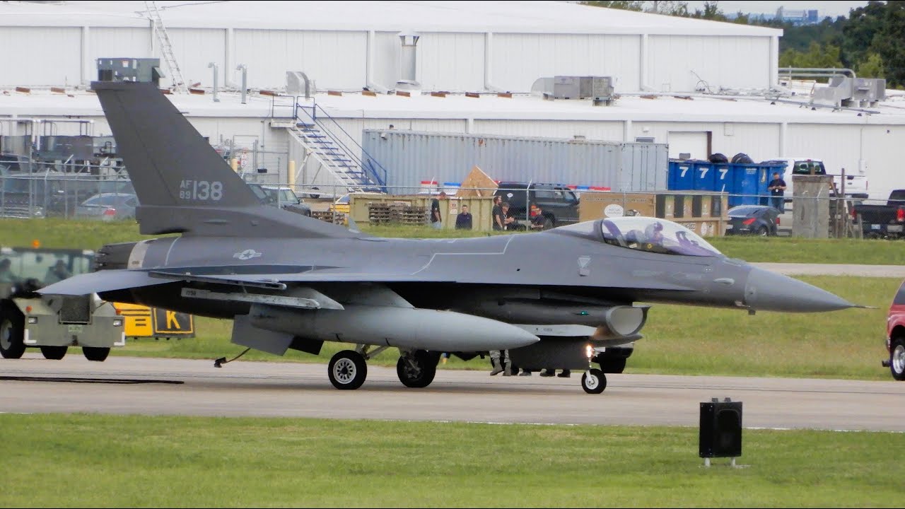 *EPIC* Plane Spotting at Tulsa Intl. Airport F-16 Fighting Falcon, Chuckwagon & More