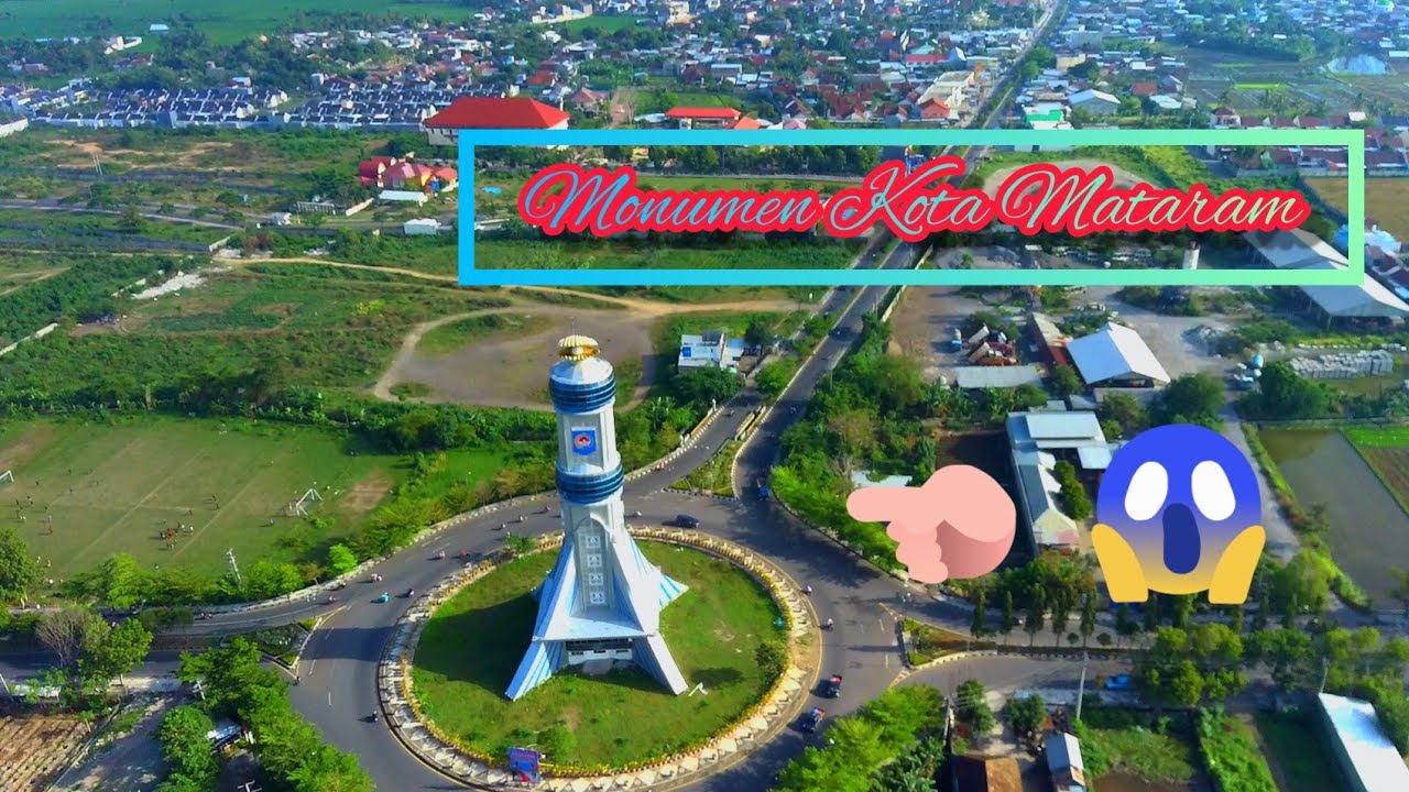 Monument Kota Mataram || Tugu Mataram Metro || Lingkar Selatan || cinematic drone.