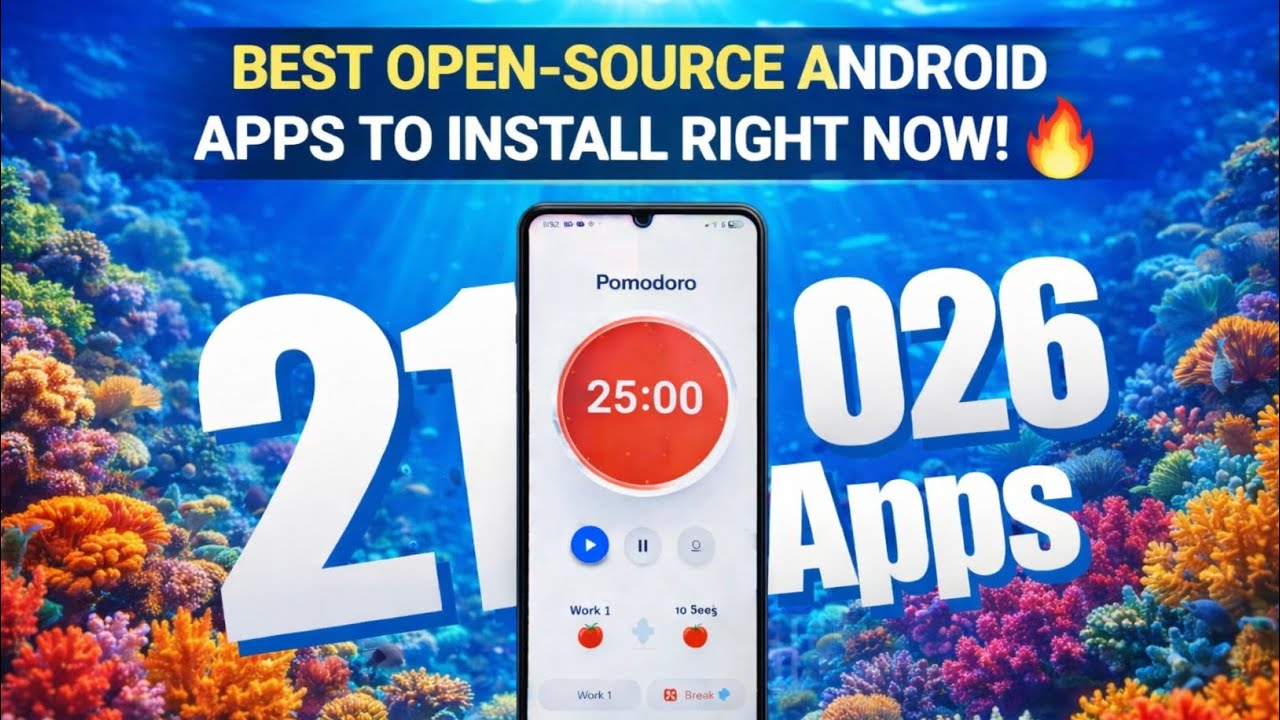 Top 21 Open-Source Android Apps You NEED on Your Phone (2026 Edition)