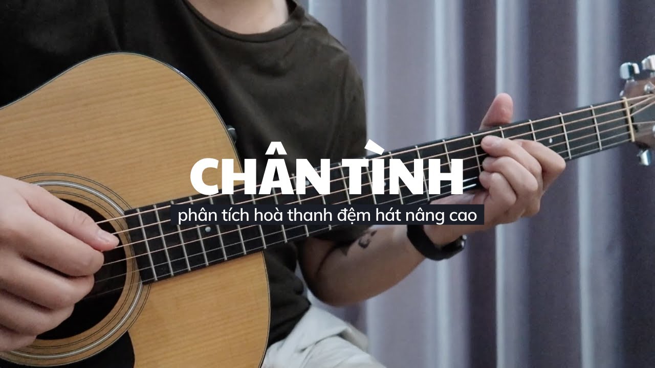 CHÂN TÌNH / Phân tích hoà thanh và gợi ý đệm guitar hay hơn