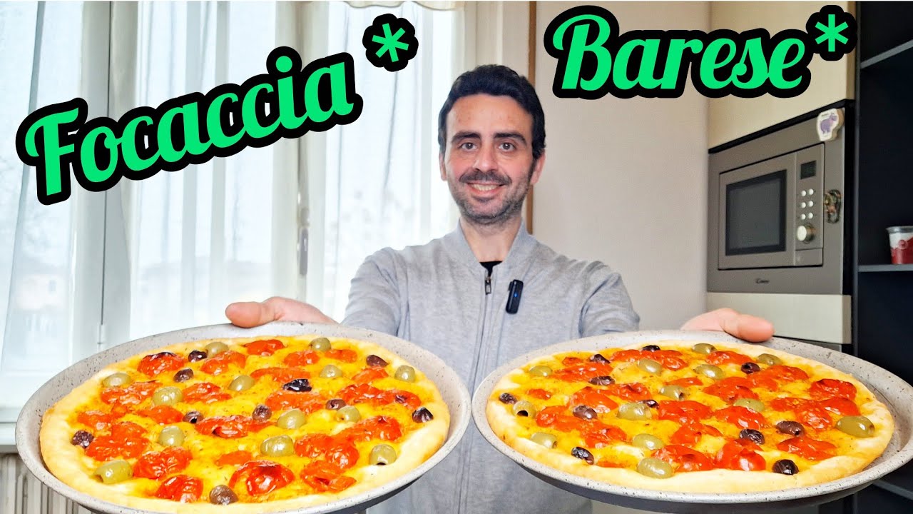 Focaccia Barese sottile e croccante ***