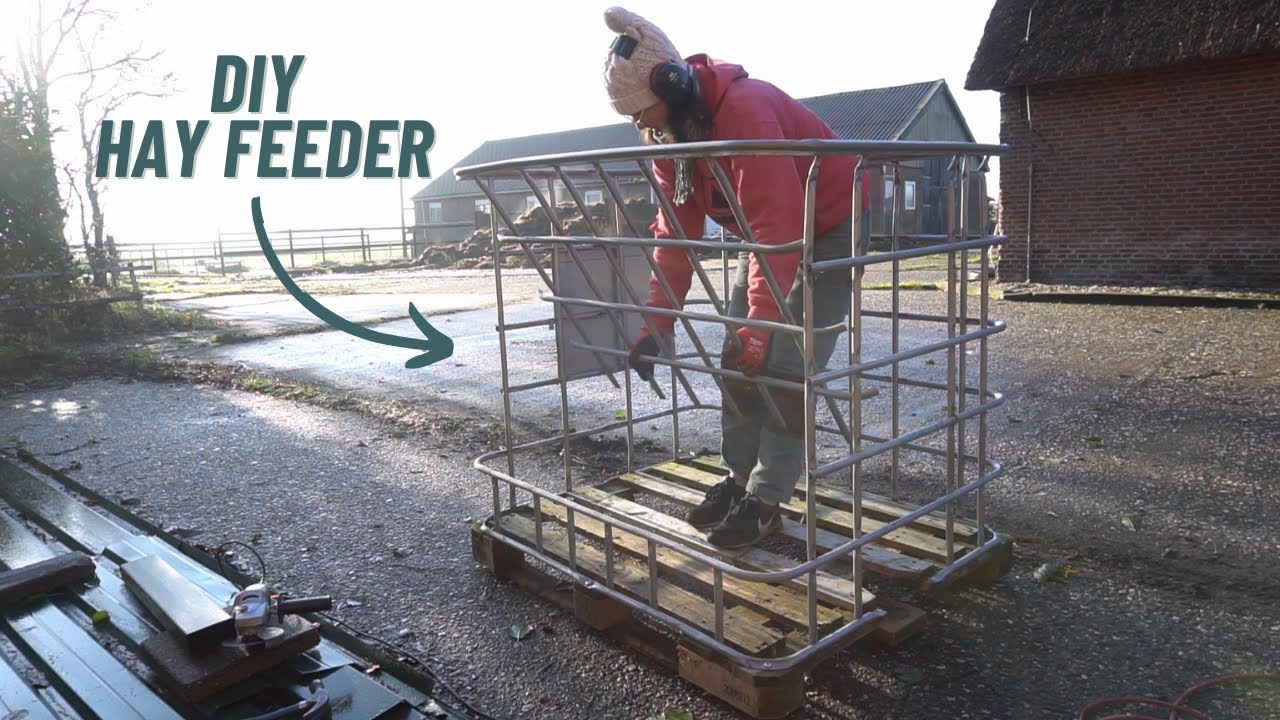 Building A Hay Feeder For My Goats
