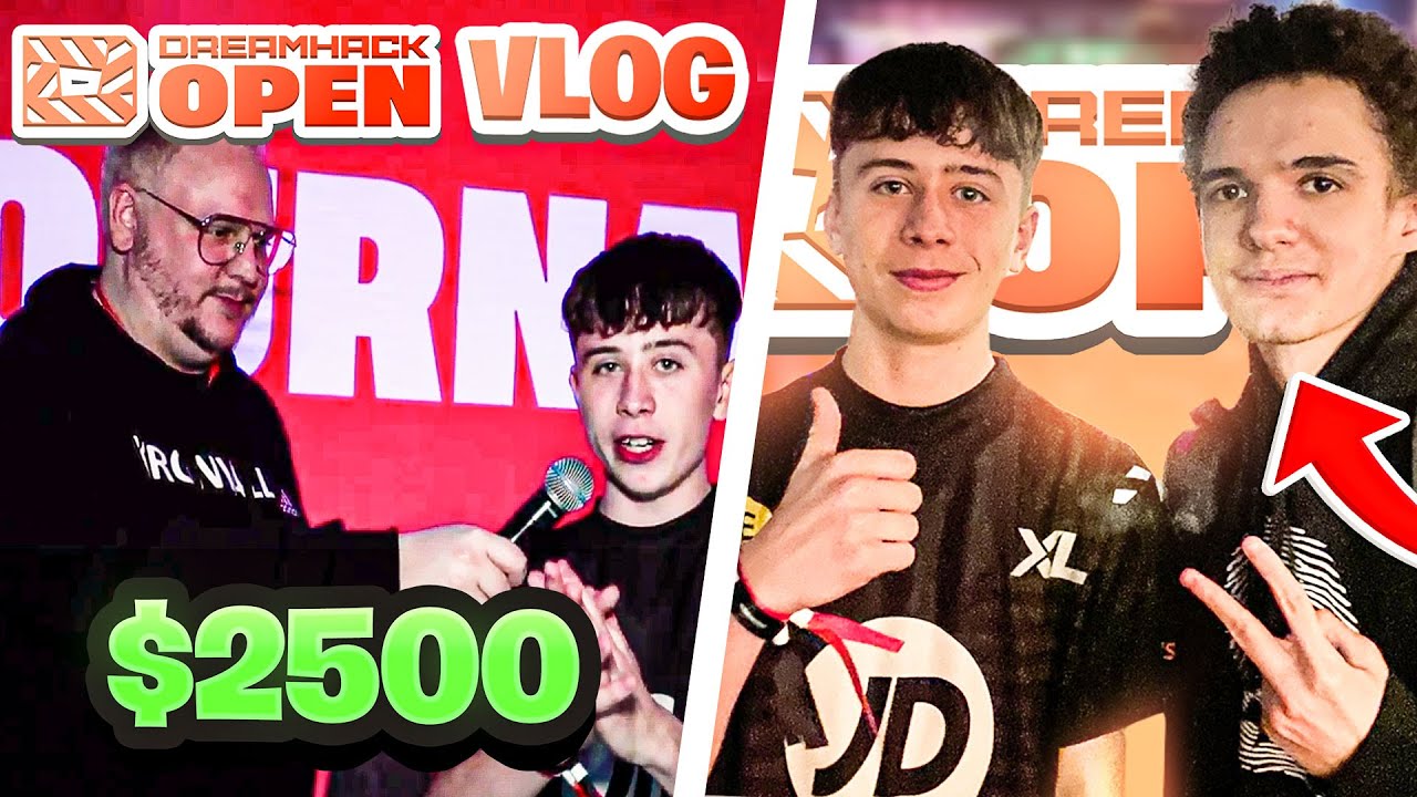How I WON a $10,000 Tournament at Dreamhack Sweden (VLOG)