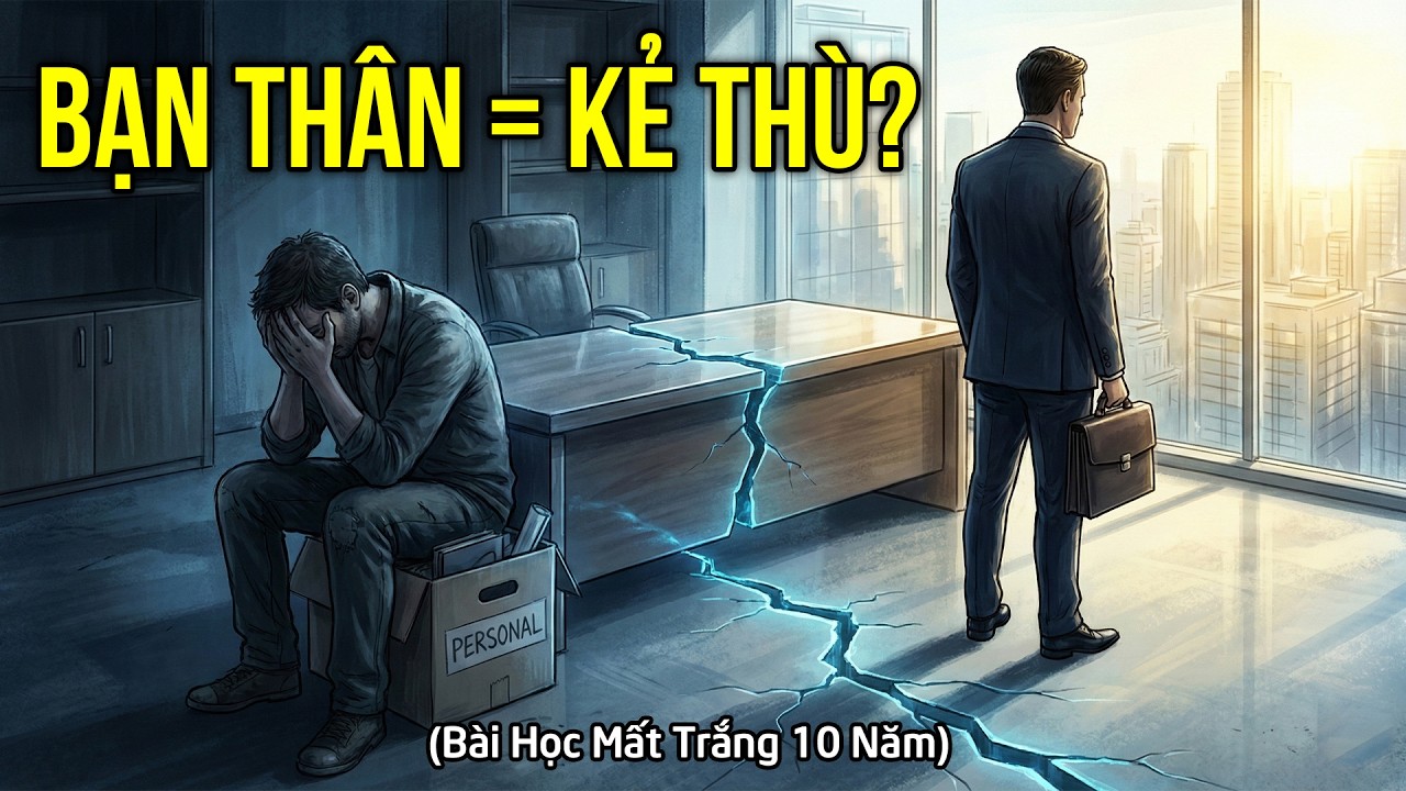 Đừng Khởi Nghiệp Cùng Bạn Thân Nếu Chưa Xem Video Này | Bí Mật Người Thành Công