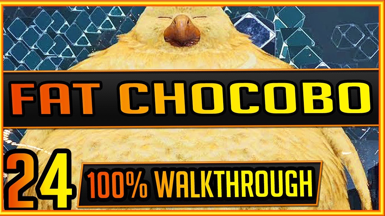Fat Chocobo Summon Battle & Materia (VR Mission) FF7 REMAKE 100% WALKTHROUGH (NORMAL) #24