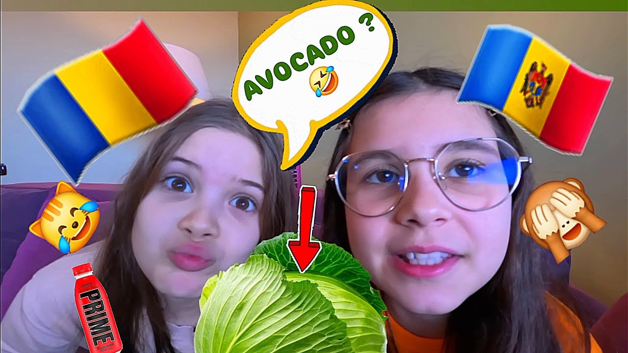 🇲🇩ACCENT CHALLEGE🇷🇴 Cuvinte românești vs moldovenești cu Sara Natalia Tirnoveanu din SIGMA BOY VLOG