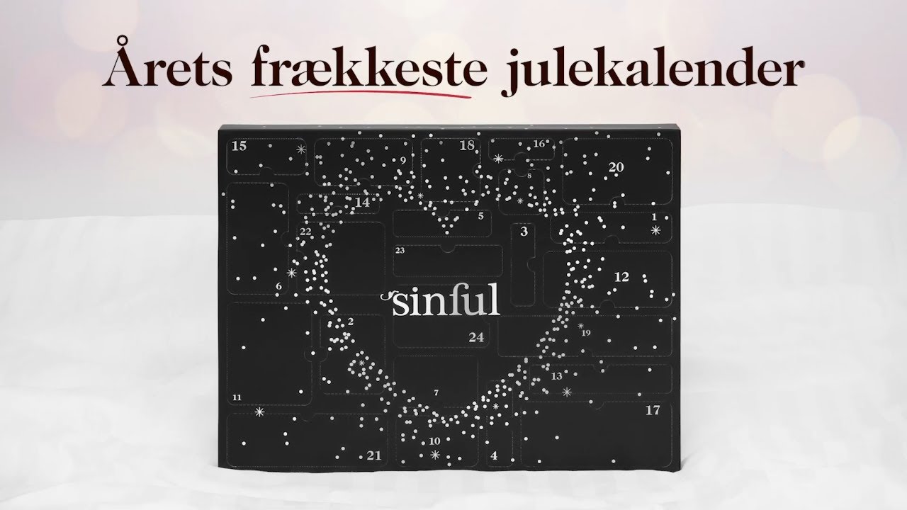 Sinful Classic Julekalender 2020 - Køb hos Sinful.dk