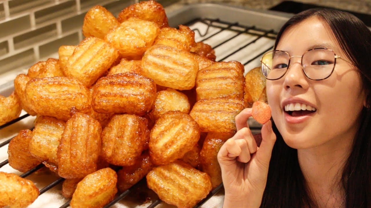 Bubble Potato 🥔 | TikTok’s crispy and creamy potato snack