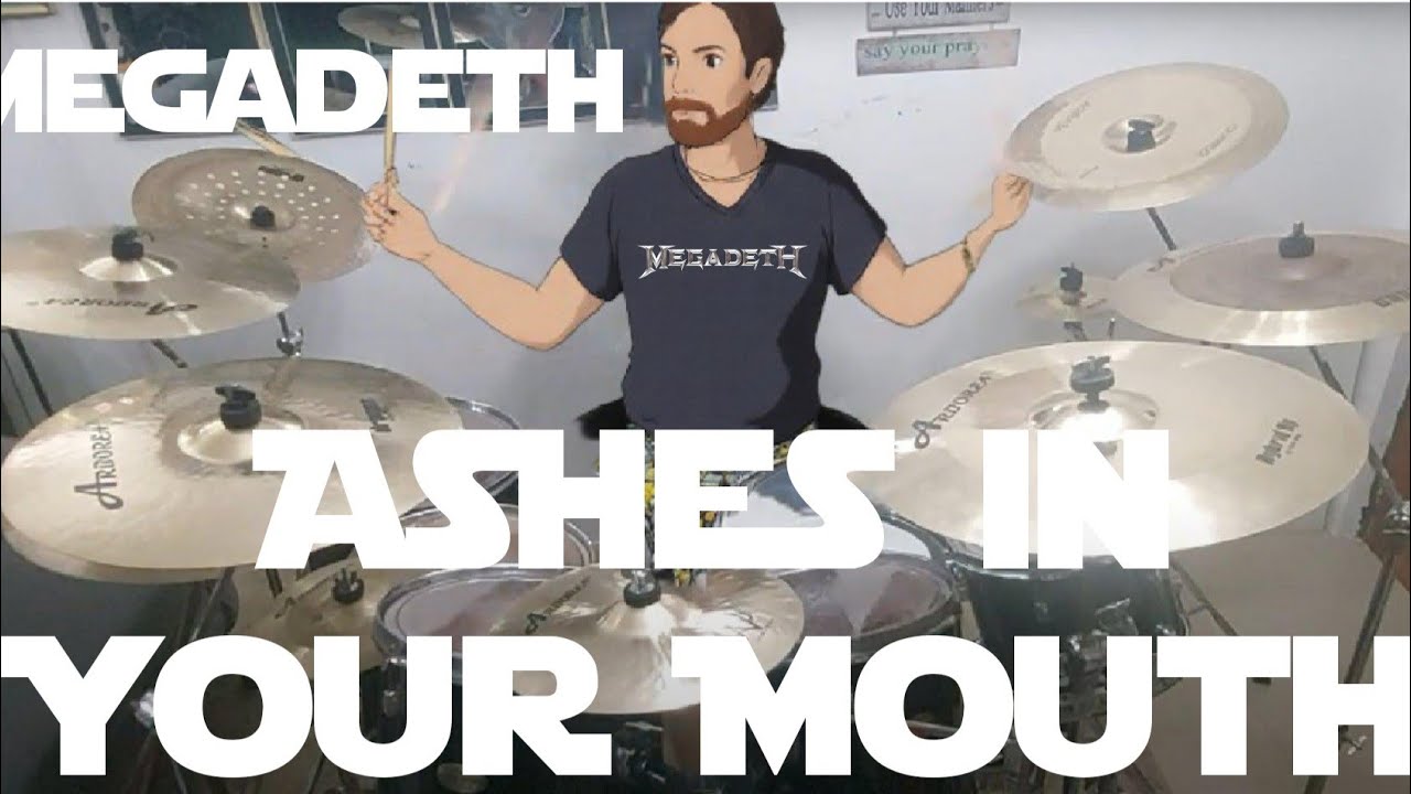 Ashes In Your Mouth By Megadeth (One Take Drum Cover)