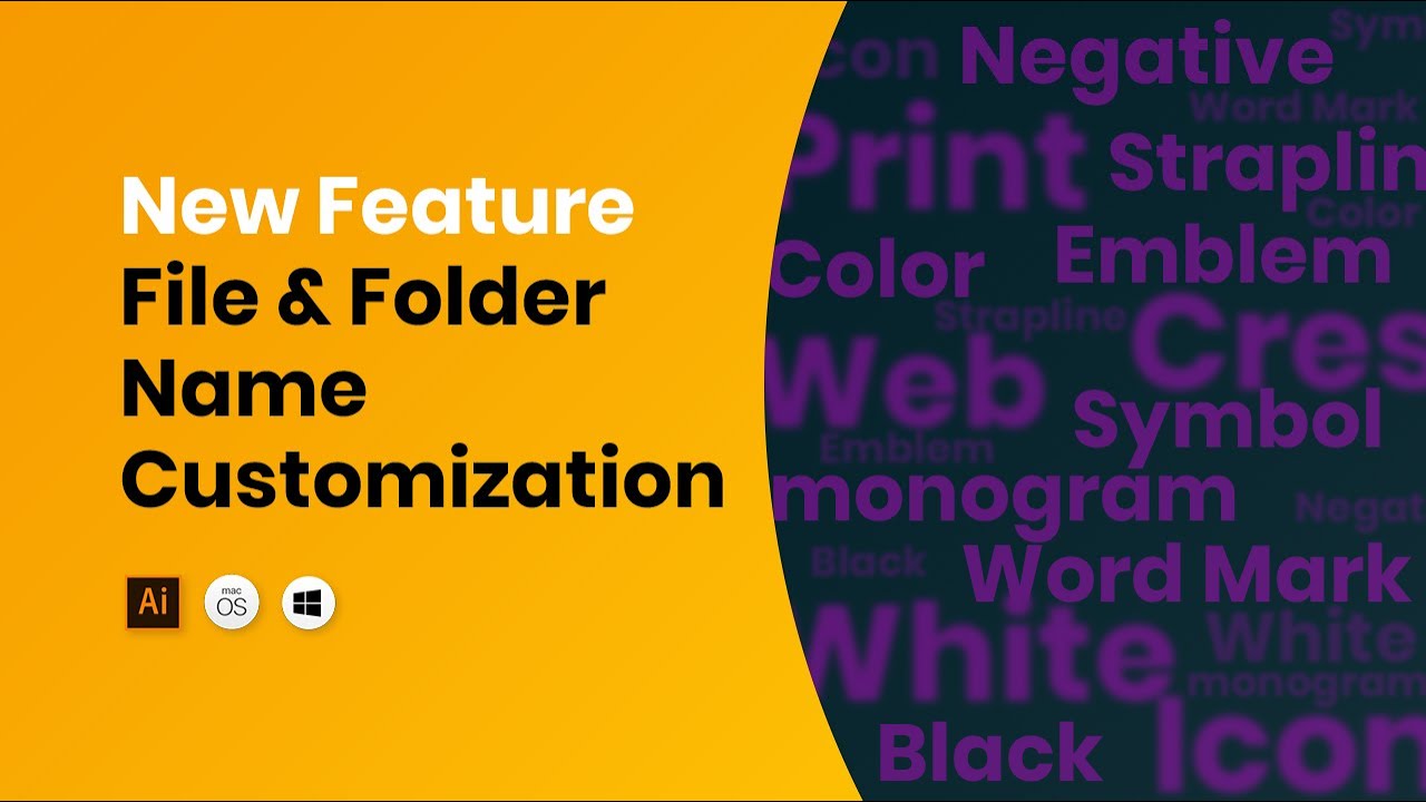 New Feature: File & Folder Name Customization (Legacy)