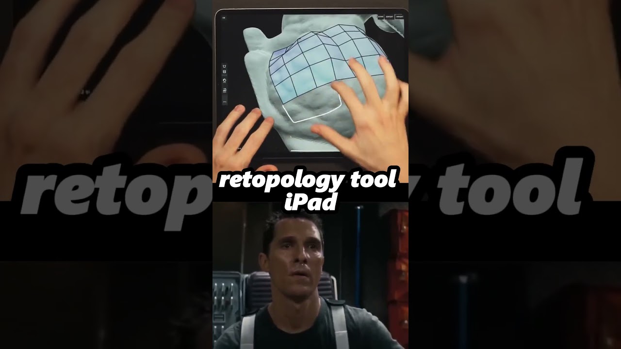 Retopology tool being developed for iPad