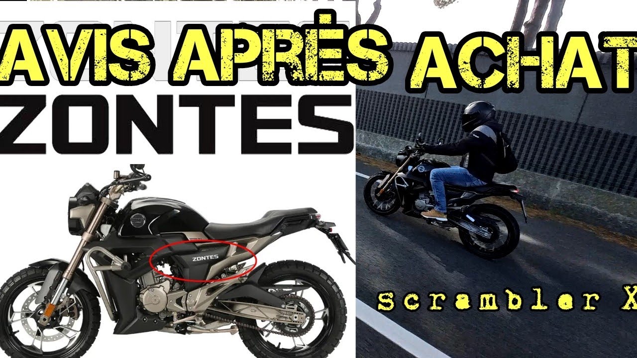 avis  ZONTES gk scrambler X