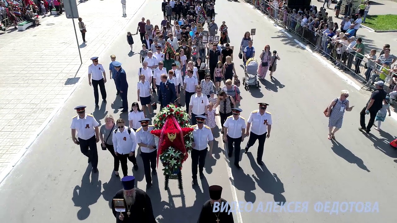 Муром Парад бессмертный полк 9 мая 2019г