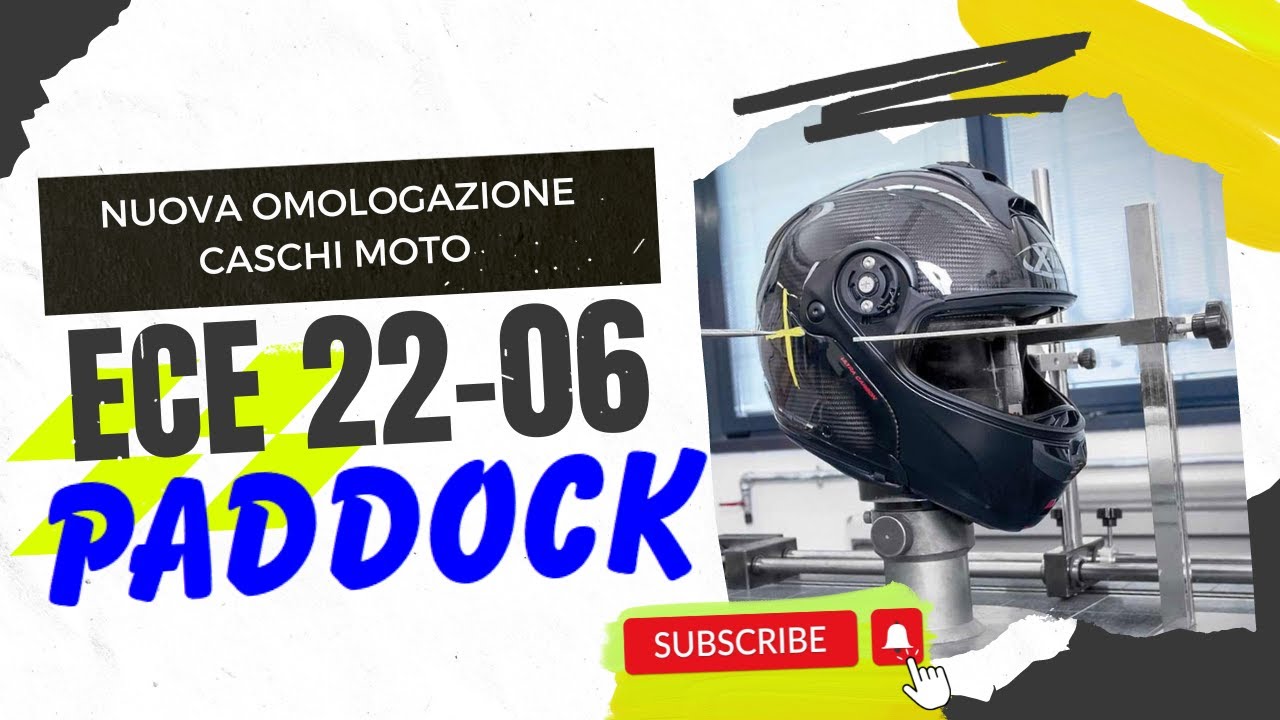 ECE 22-06 | LA NUOVA NORMATIVA DEI CASCHI DA MOTO! | LE DIFFERENZE CON LA VECCHIA ECE 22-05