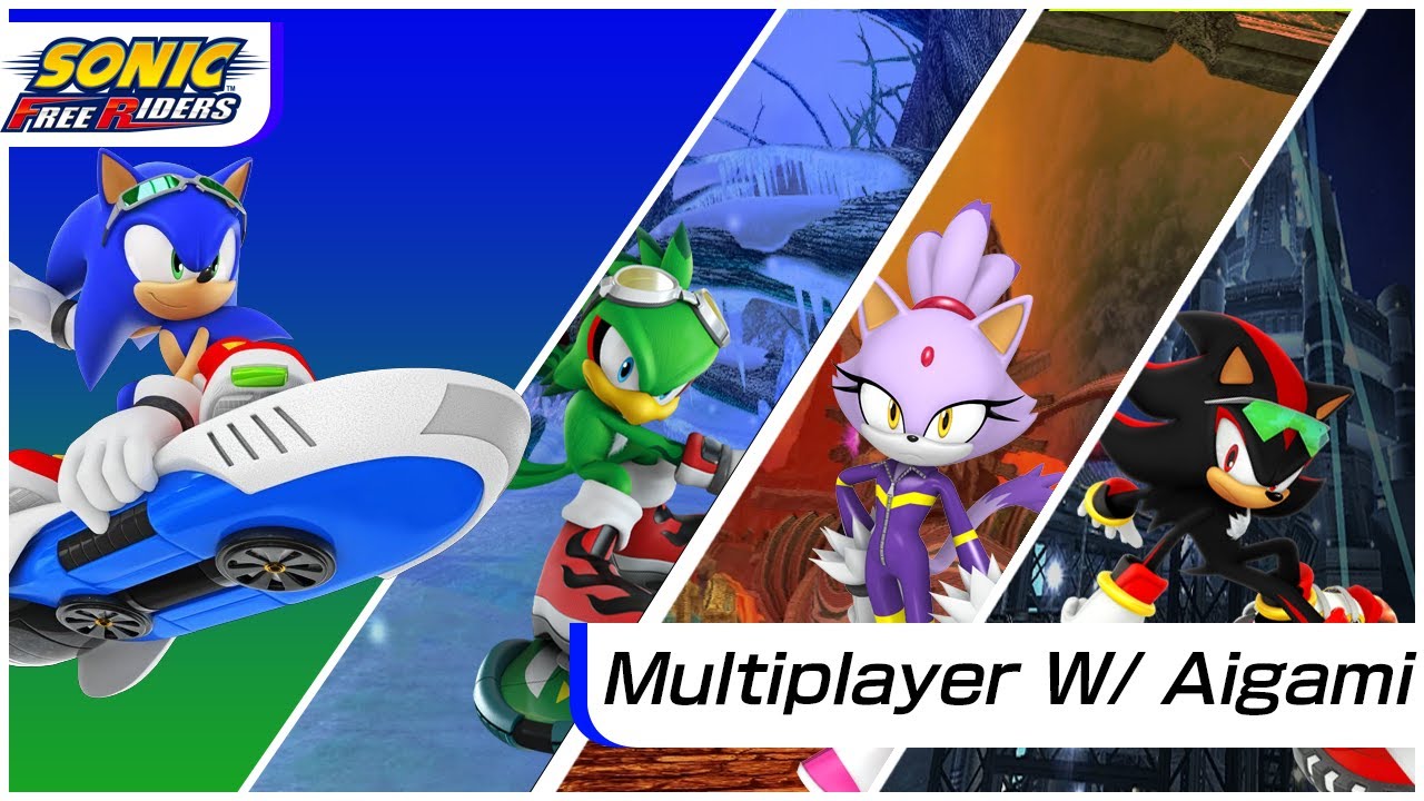 Sonic Free Riders No Kinect Patch Multiplayer W/ @Aigami
