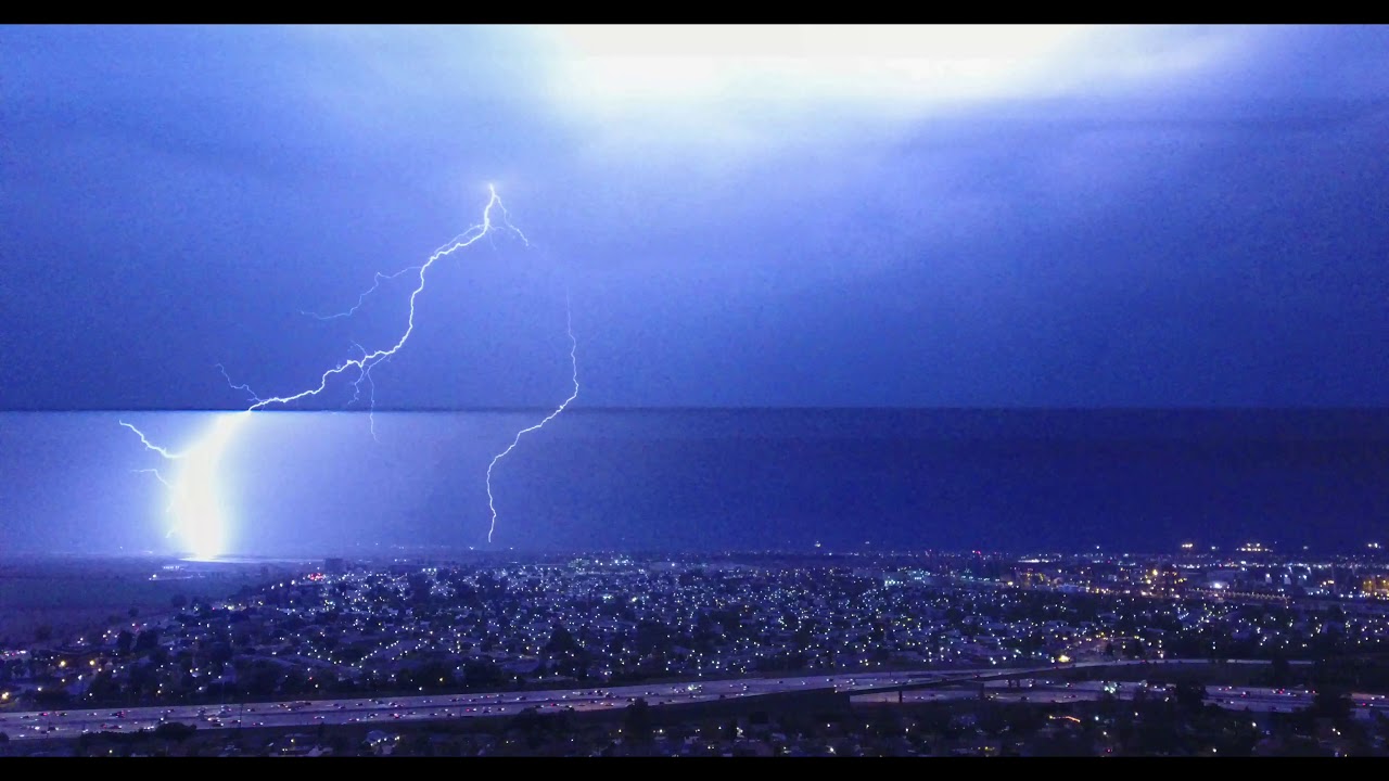 Watch what happens when you fly a drone in lightning storm