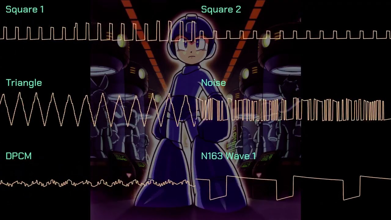 mega man - wily stage 1 (2a03+1n163)