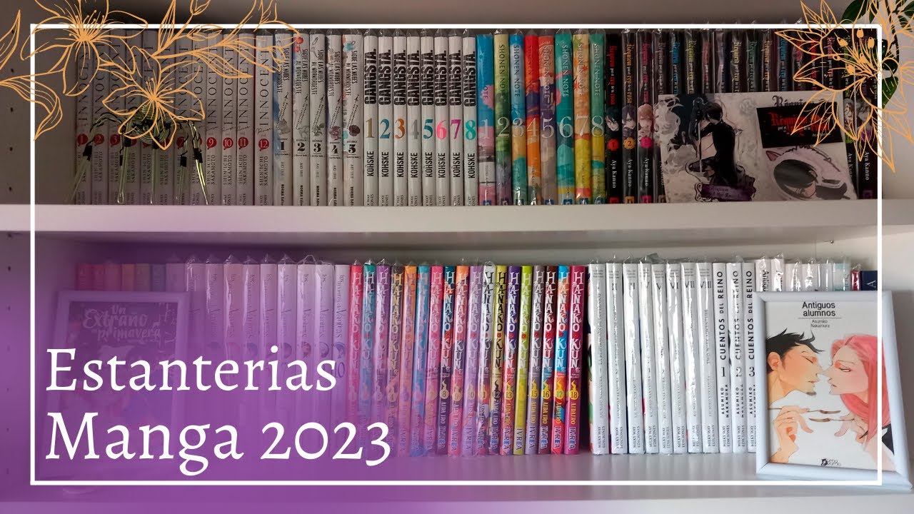 Mis ESTANTERIAS MANGA📚 2023 | Mangashelf Tour