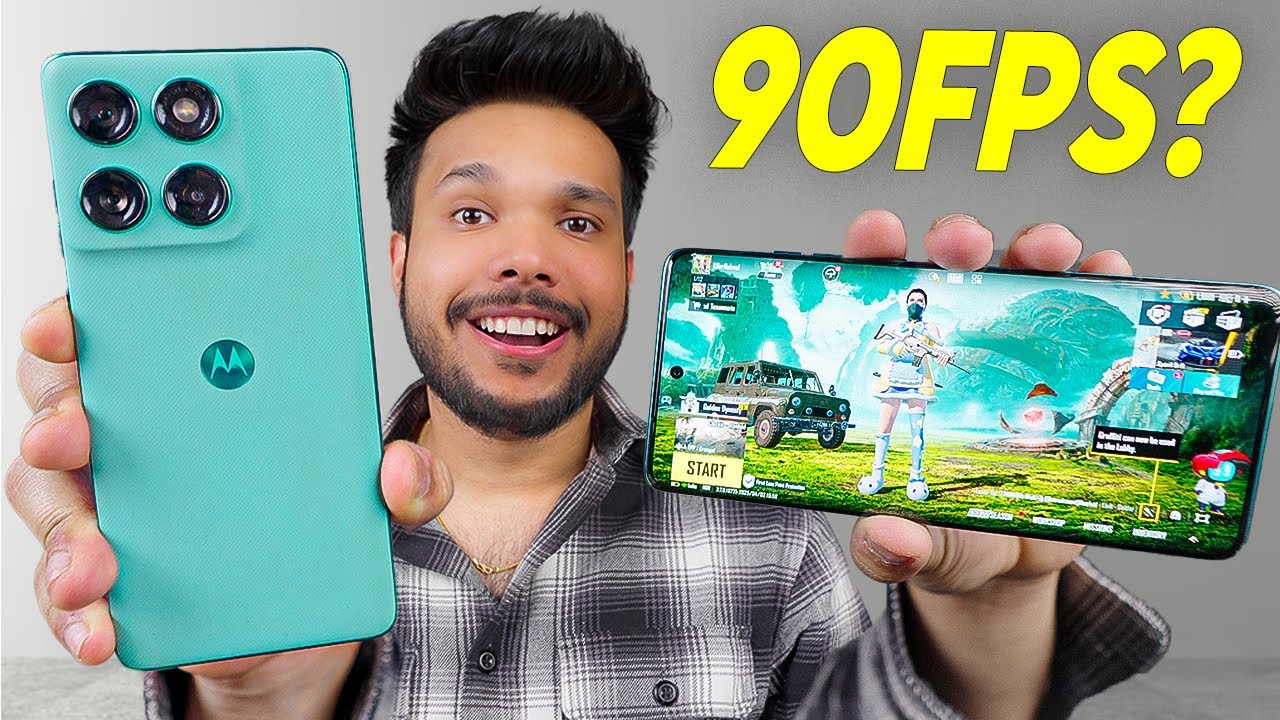 Moto Edge 60 Fusion BGMI/Extreme Gaming Test 🤯