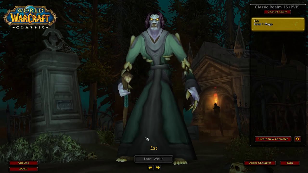 1-12 Stress Test Launch Speedrun - Undead Mage in Tirisfal