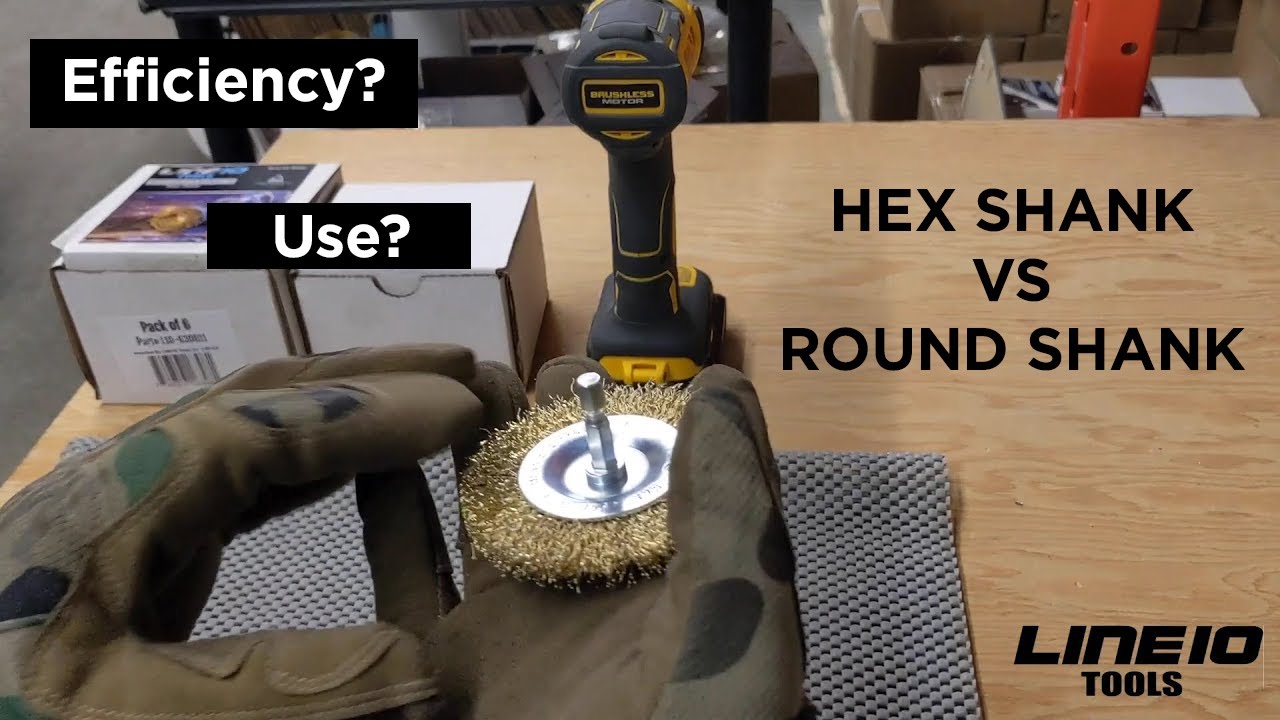 Hex Shank vs Round Shank: What's the Difference?