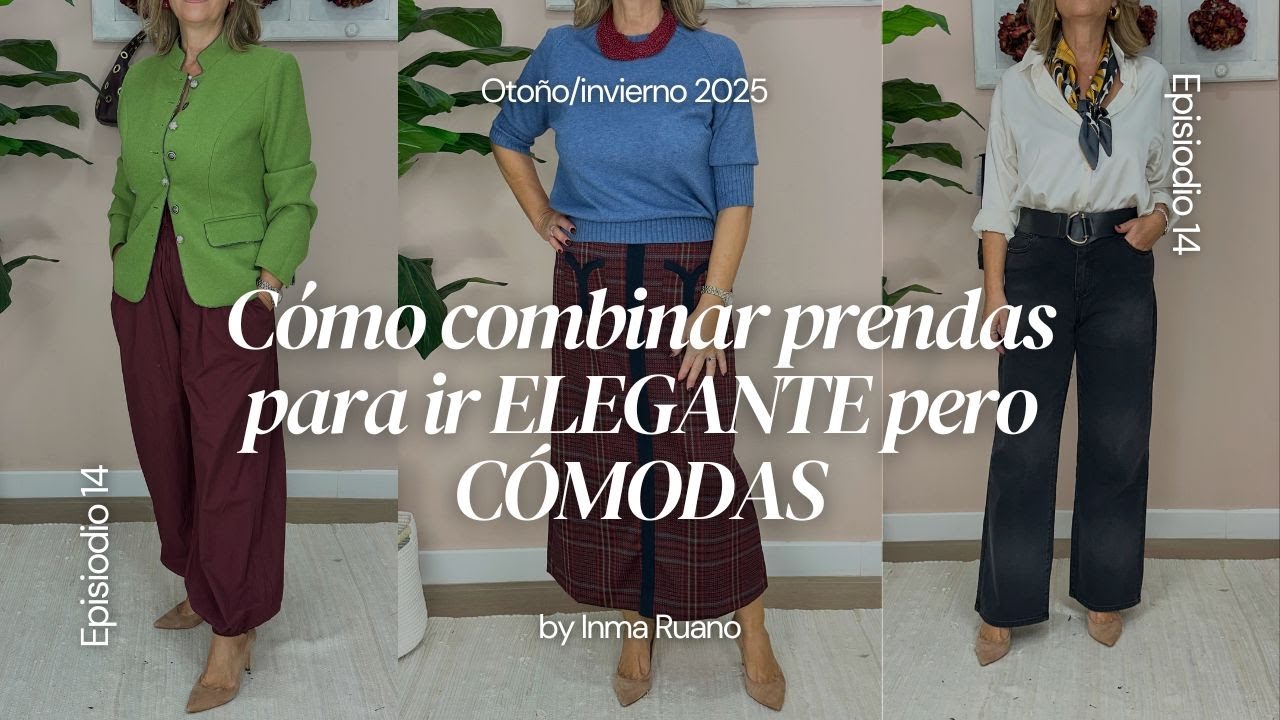 Cómo combinar prendas para ir ELEGANTES pero CÓMODAS💥