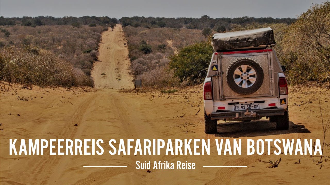 Kampeerreis Safariparken van Botswana