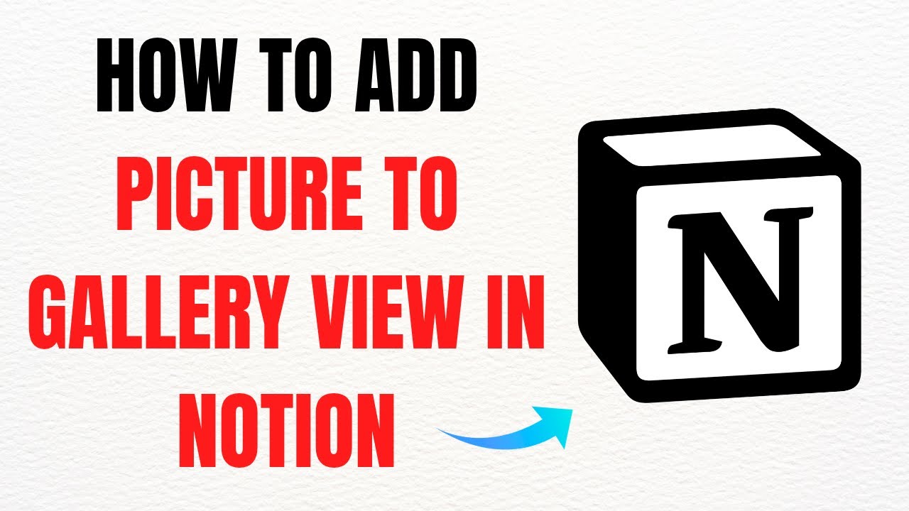 How to Add Pictures to Gallery View in Notion &ndash; Full Guide