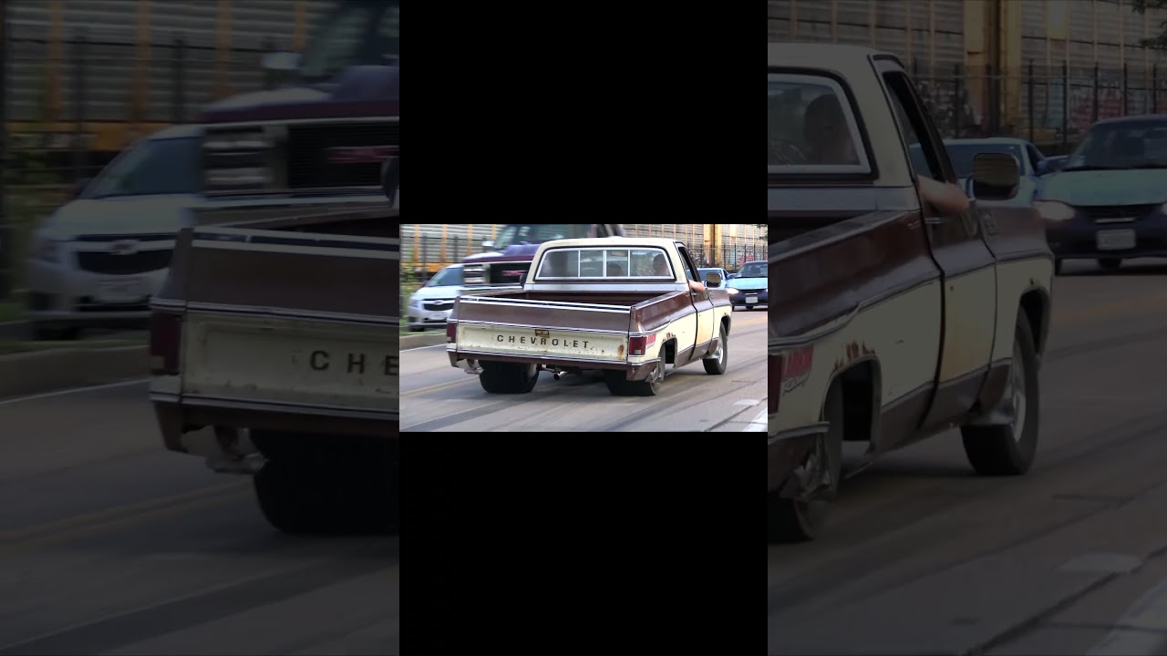 Chevy C10 Supercharged and Tubbed #prostreet #squarebody