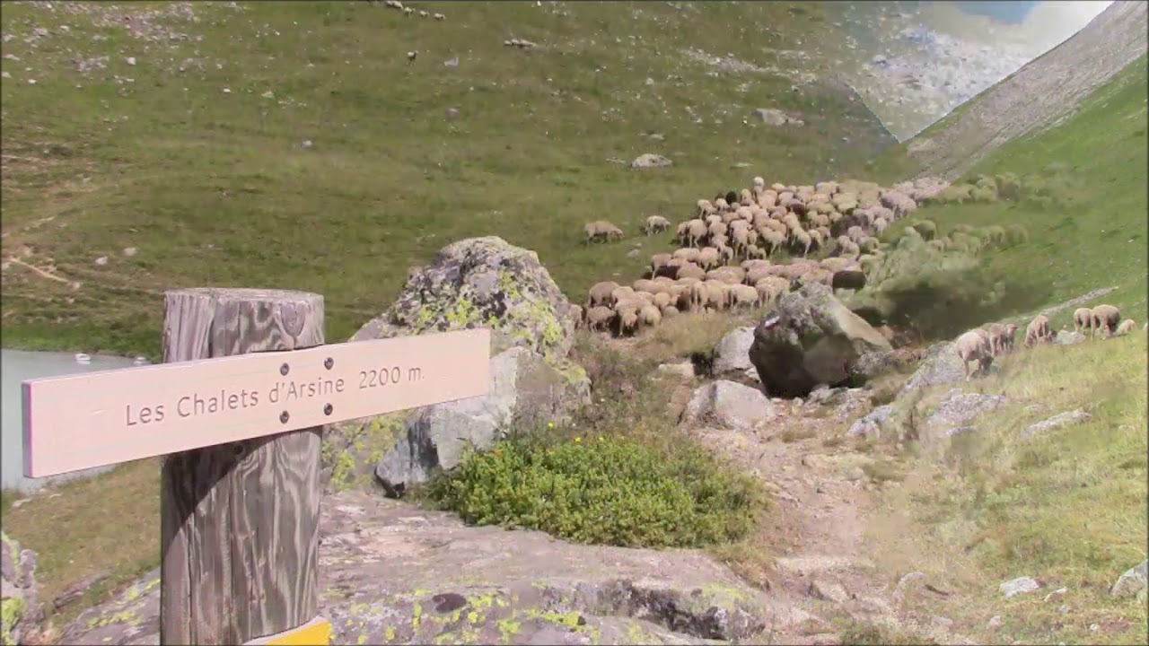 Le Casset (Monêtier les bains)  au col d'Arsine
