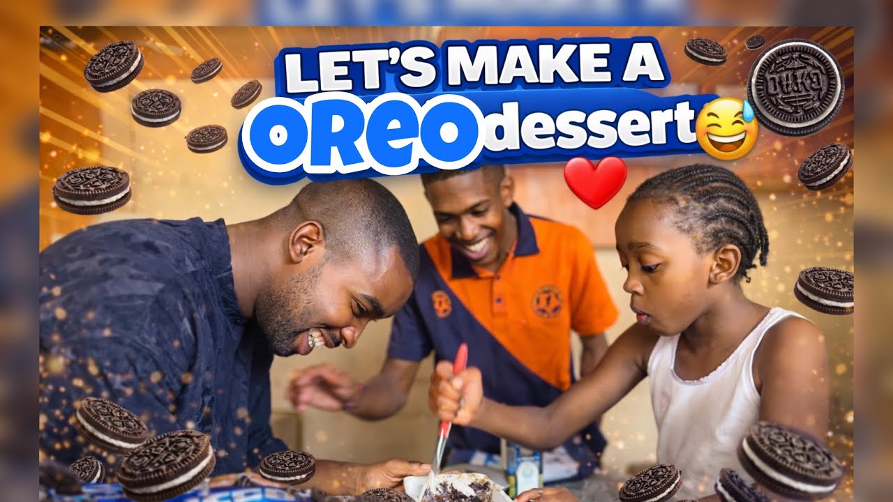 Let’s make a OREO dessert 🤤😂❤️