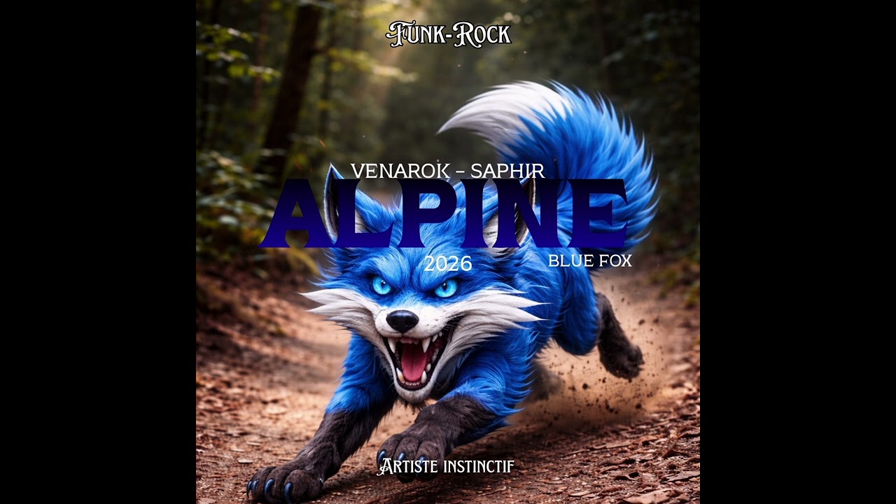 Venarok – Saphir Alpine – 2026. Blue Fox. #rapsombre 