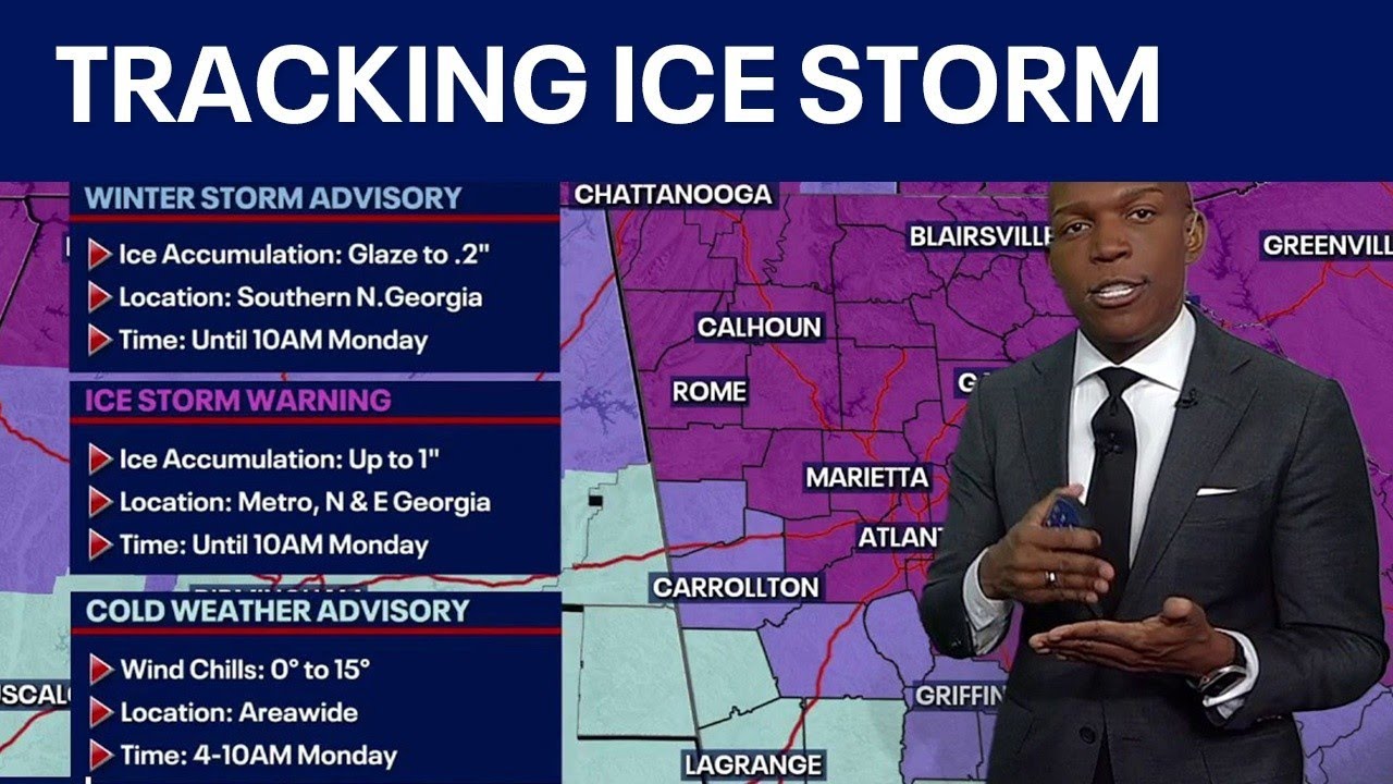 Georgia ice storm update | 1 p.m. | FOX 5 News